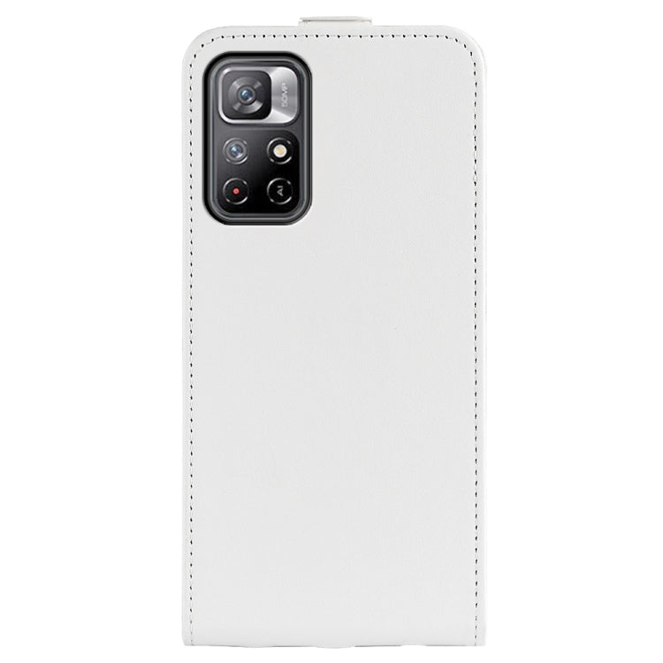 For Xiaomi Redmi Note 11 R64 Texture Single Vertical Flip Leather Protective Case with Card Slots & Photo Frame
