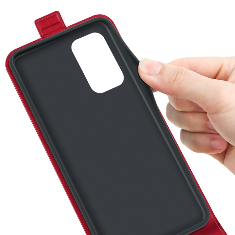 For Xiaomi Redmi Note 11 R64 Texture Single Vertical Flip Leather Protective Case with Card Slots & Photo Frame