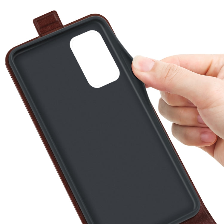 For Xiaomi Redmi Note 11 R64 Texture Single Vertical Flip Leather Protective Case with Card Slots & Photo Frame