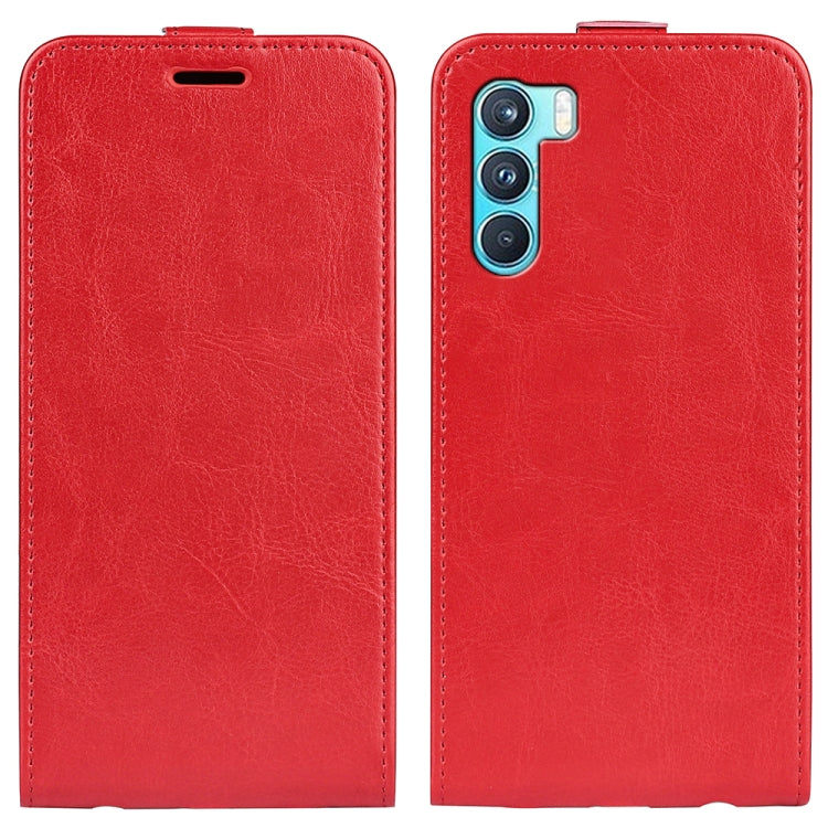 For OPPO K9 Pro R64 Texture Single Vertical Flip Leather Protective Case with Card Slots & Photo Frame