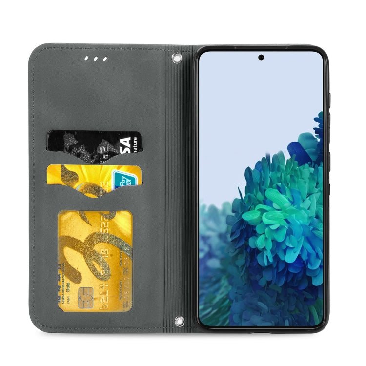 For Samsung Galaxy S22+ 5G Retro Skin Feel Magnetic Horizontal Flip Leather Case with Holder & Card Slots & Wallet & Photo Frame