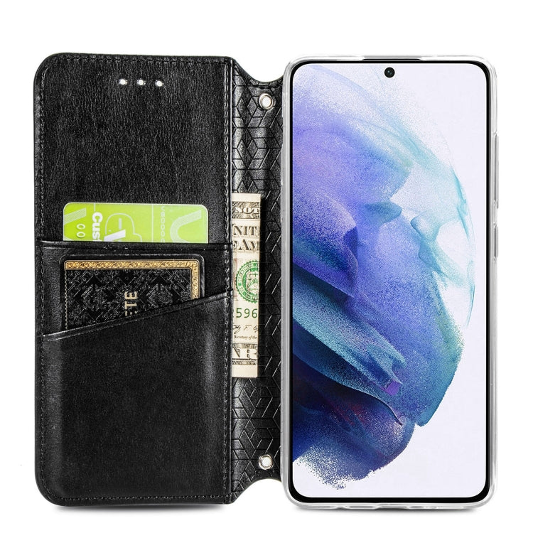 For Samsung Galaxy S22+ 5G Blooming Mandala Embossed Magnetic Horizontal Flip Leather Case with Holder & Card Slots & Wallet