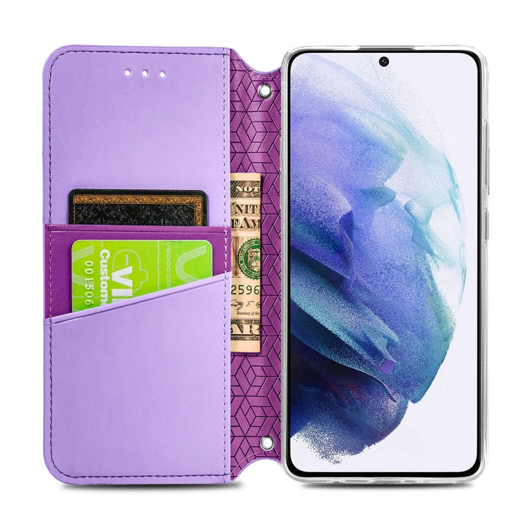 For Samsung Galaxy S22+ 5G Blooming Mandala Embossed Magnetic Horizontal Flip Leather Case with Holder & Card Slots & Wallet