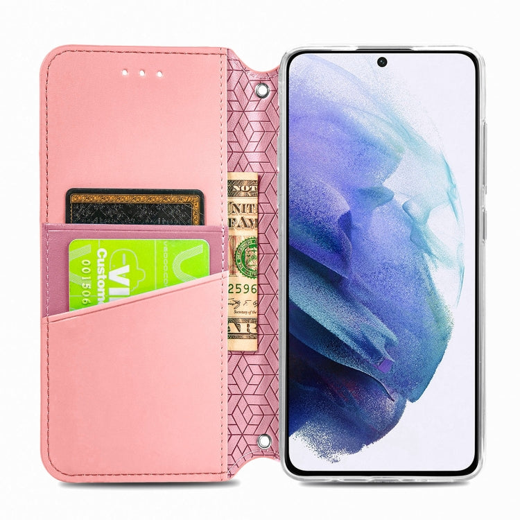 For Samsung Galaxy S22+ 5G Blooming Mandala Embossed Magnetic Horizontal Flip Leather Case with Holder & Card Slots & Wallet