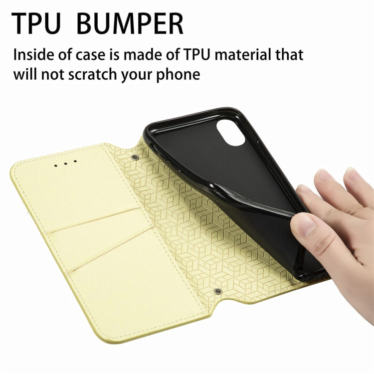 For Samsung Galaxy S22 Ultra 5G Blooming Mandala Embossed Magnetic Horizontal Flip Leather Case with Holder & Card Slots & Wallet