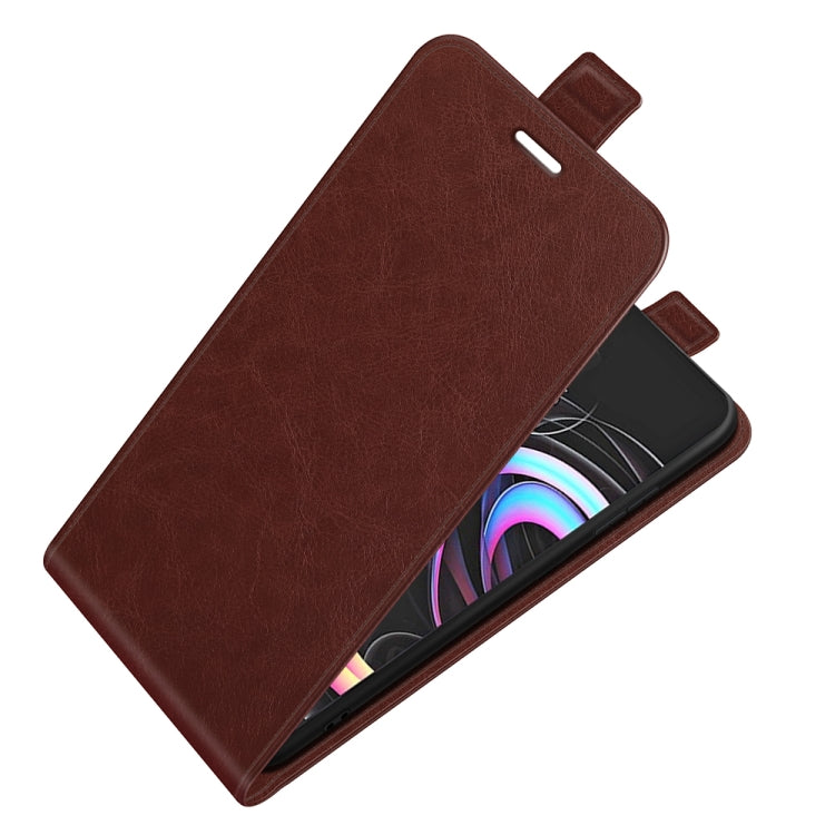 For Motorola Edge 20 lite R64 Texture Single Vertical Flip Leather Phone Protective Case with Card Slots & Photo Frame