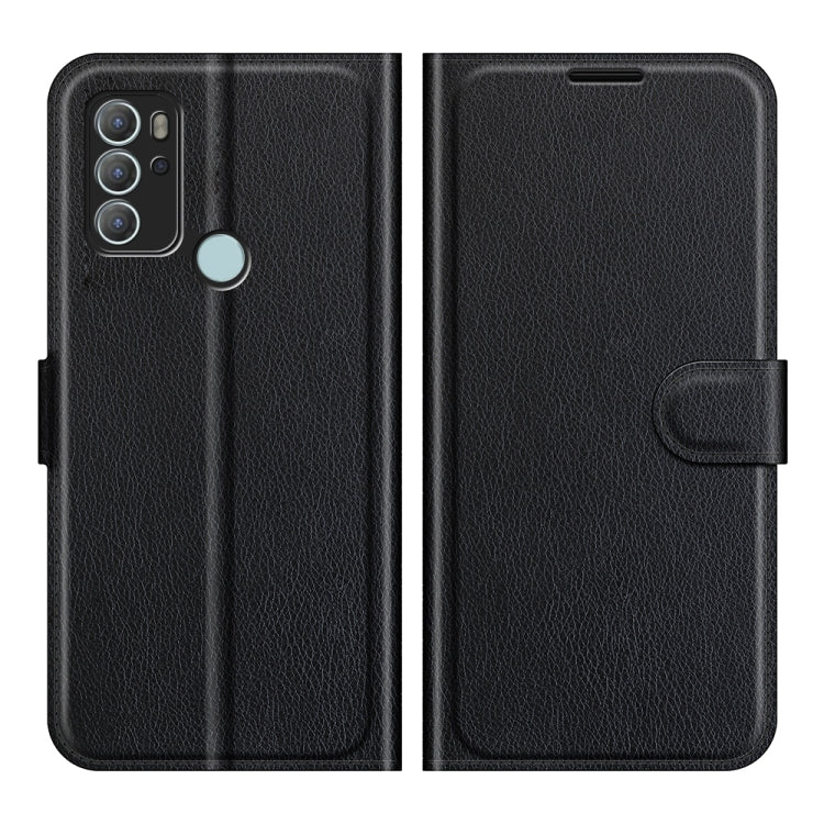 For Motorola Moto G60S Litchi Texture Horizontal Flip Phone Protective Case with Holder & Card Slots & Wallet