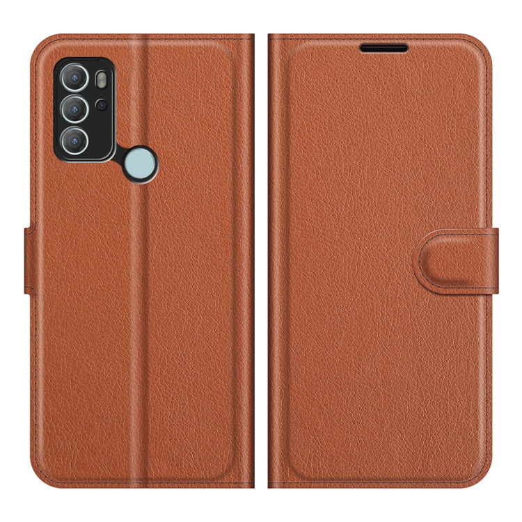 For Motorola Moto G60S Litchi Texture Horizontal Flip Phone Protective Case with Holder & Card Slots & Wallet