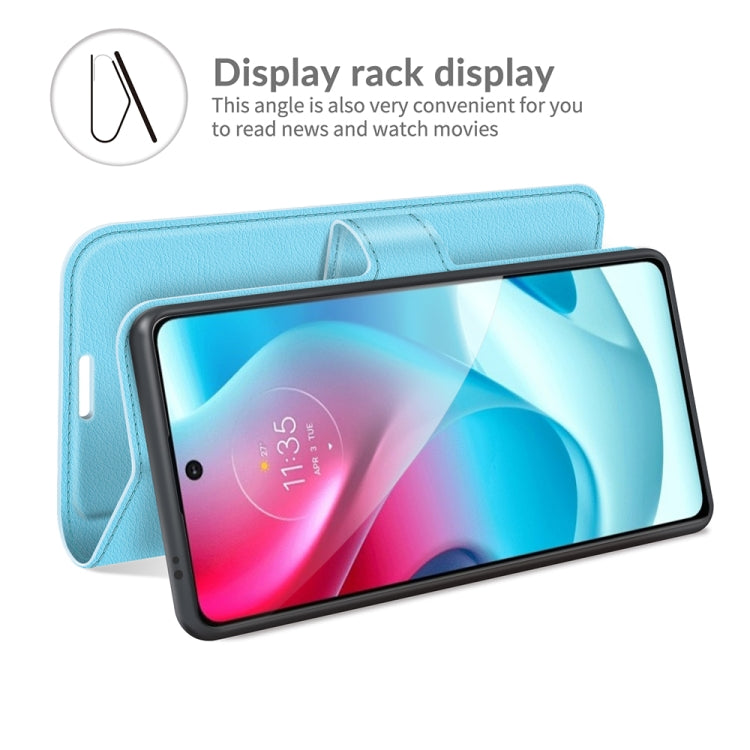 For Motorola Moto G60S Litchi Texture Horizontal Flip Phone Protective Case with Holder & Card Slots & Wallet