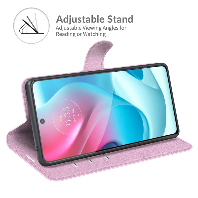 For Motorola Moto G60S Litchi Texture Horizontal Flip Phone Protective Case with Holder & Card Slots & Wallet