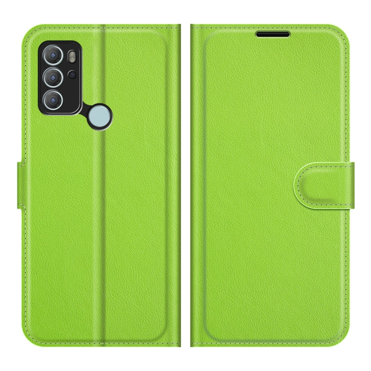 For Motorola Moto G60S Litchi Texture Horizontal Flip Phone Protective Case with Holder & Card Slots & Wallet