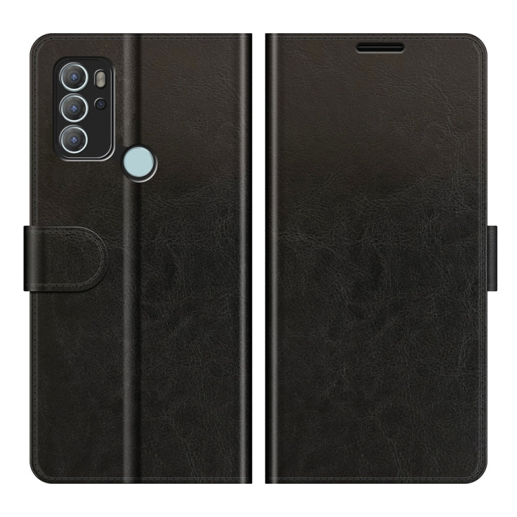 For Motorola Moto G60S R64 Texture Single Horizontal Flip Phone Protective Case with Holder & Card Slots & Wallet& Photo Frame