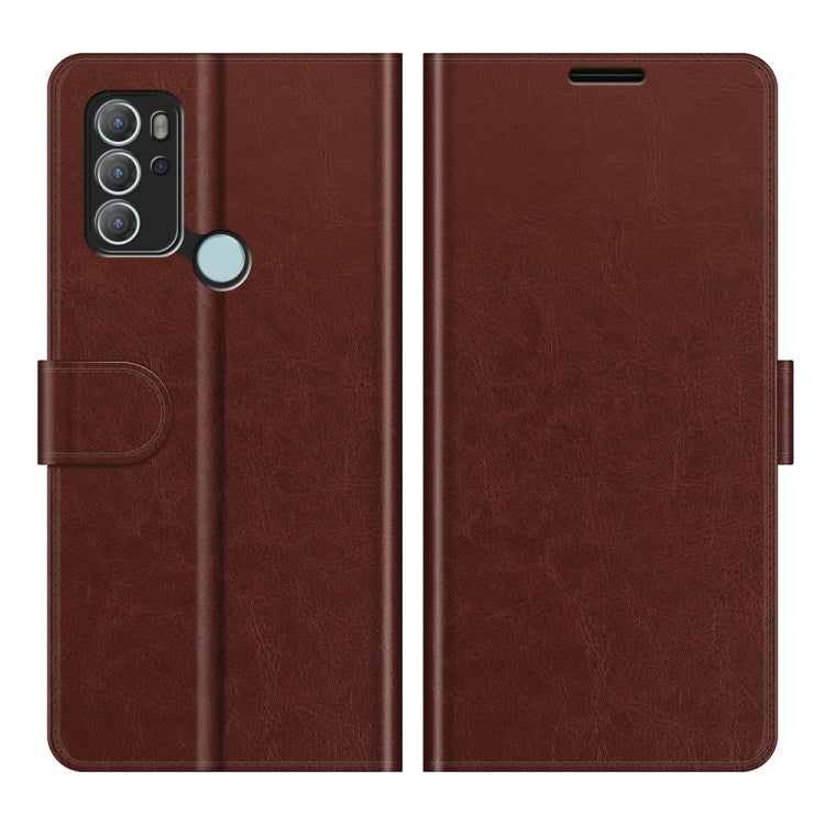 For Motorola Moto G60S R64 Texture Single Horizontal Flip Phone Protective Case with Holder & Card Slots & Wallet& Photo Frame