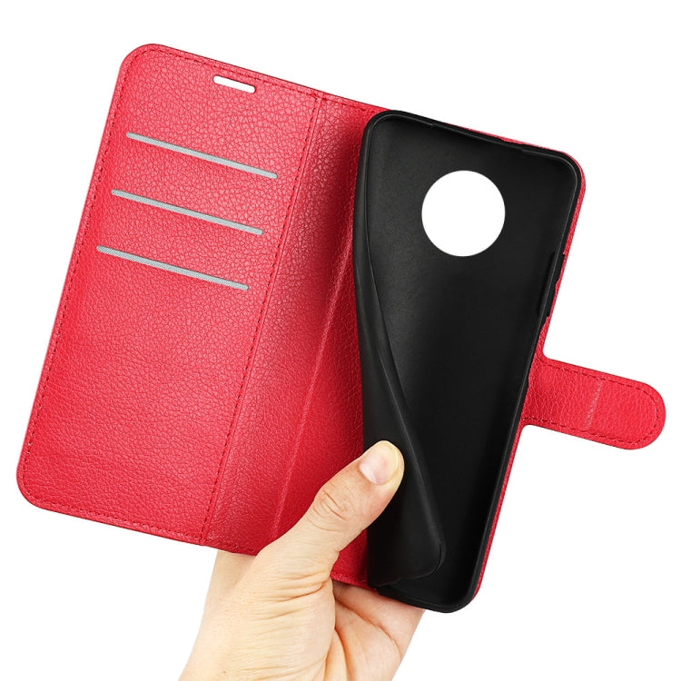 For Nokia G50 Litchi Texture Horizontal Flip Protective Case with Holder & Card Slots & Wallet