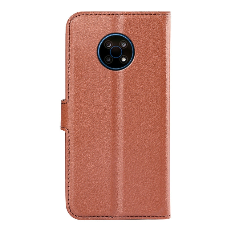 For Nokia G50 Litchi Texture Horizontal Flip Protective Case with Holder & Card Slots & Wallet