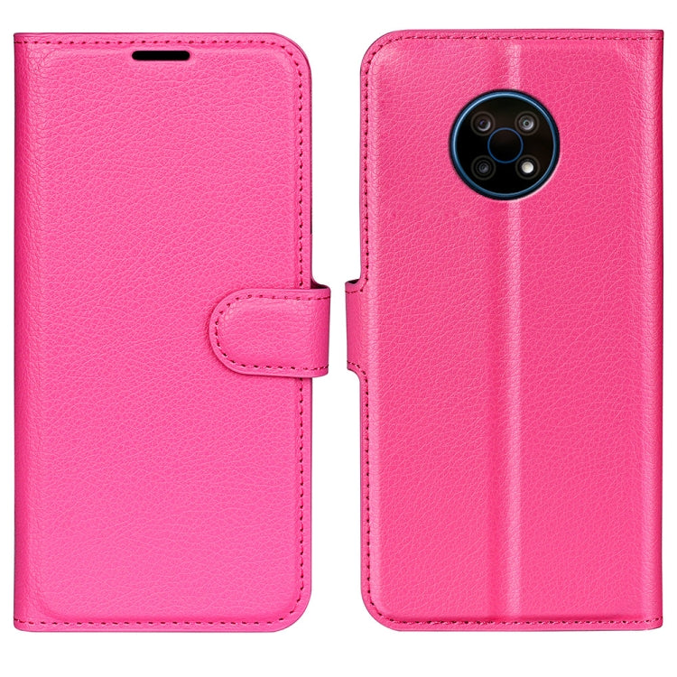 For Nokia G50 Litchi Texture Horizontal Flip Protective Case with Holder & Card Slots & Wallet