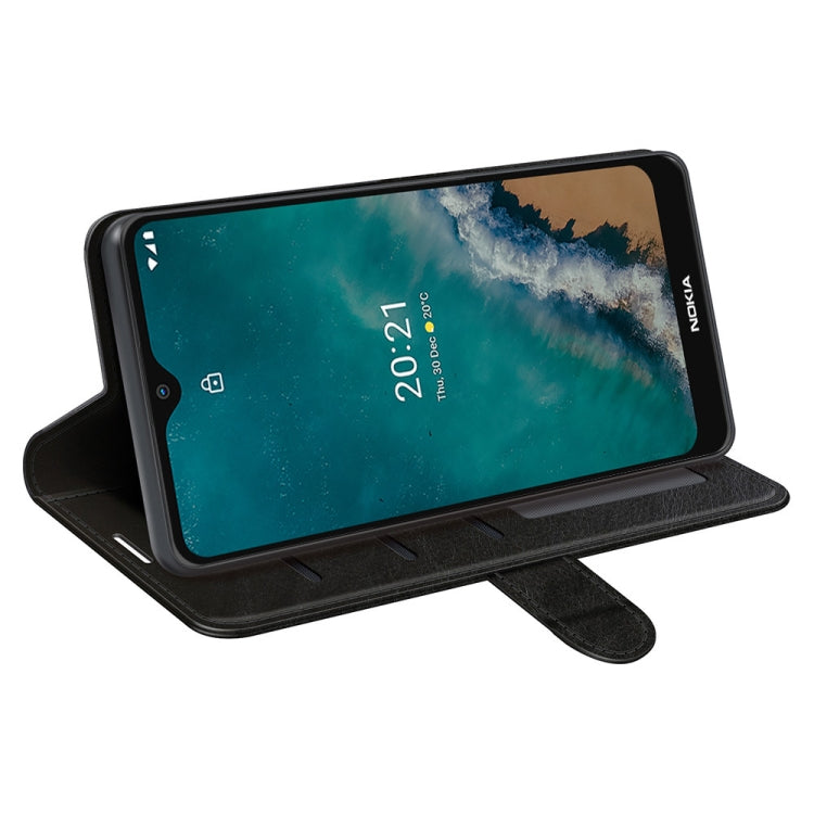 For Nokia G50 R64 Texture Single Horizontal Flip Phone Protective Case with Holder & Card Slots & Wallet& Photo Frame