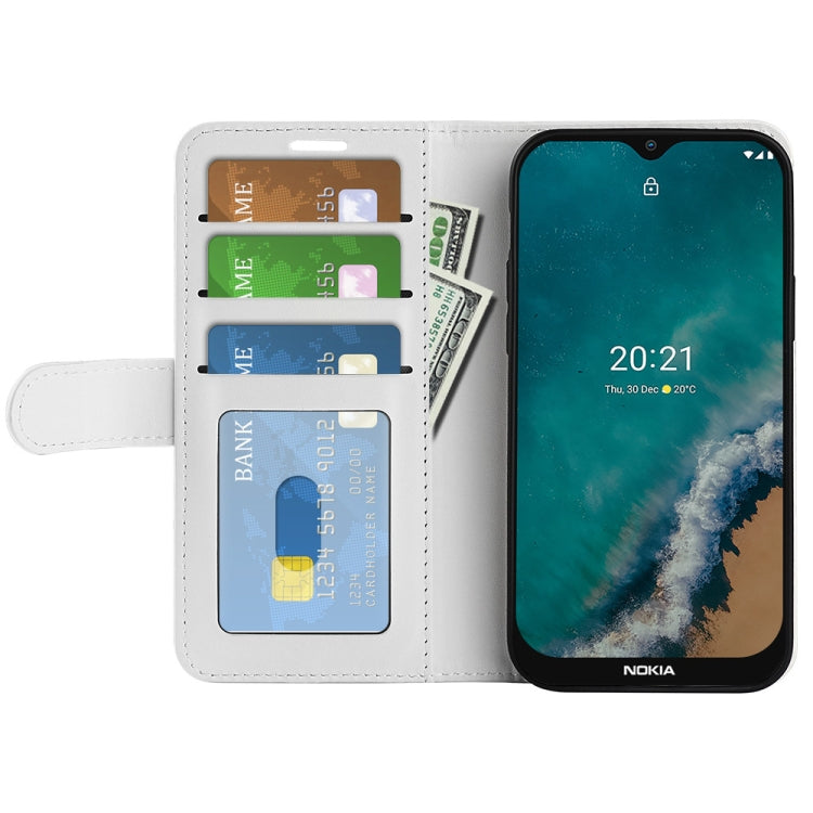 For Nokia G50 R64 Texture Single Horizontal Flip Phone Protective Case with Holder & Card Slots & Wallet& Photo Frame