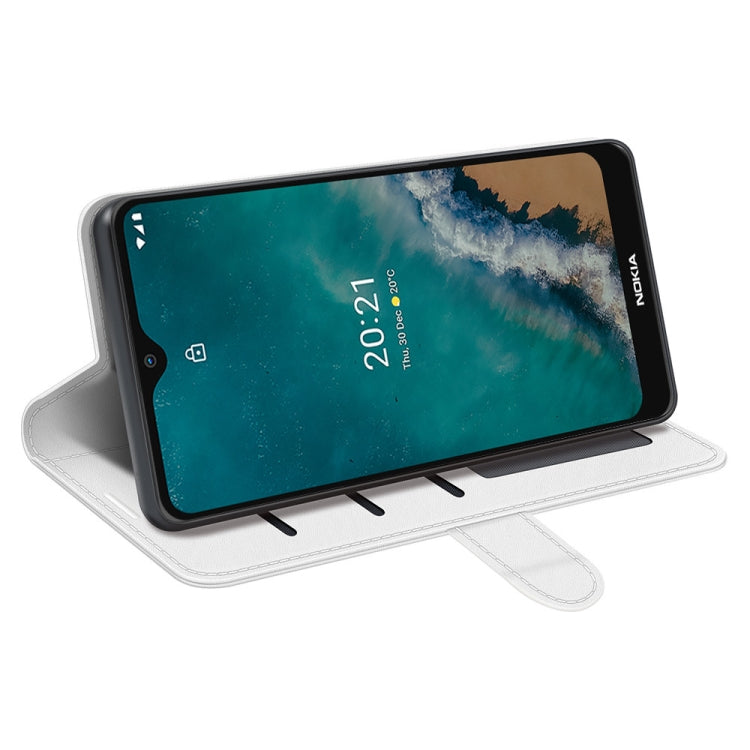 For Nokia G50 R64 Texture Single Horizontal Flip Phone Protective Case with Holder & Card Slots & Wallet& Photo Frame