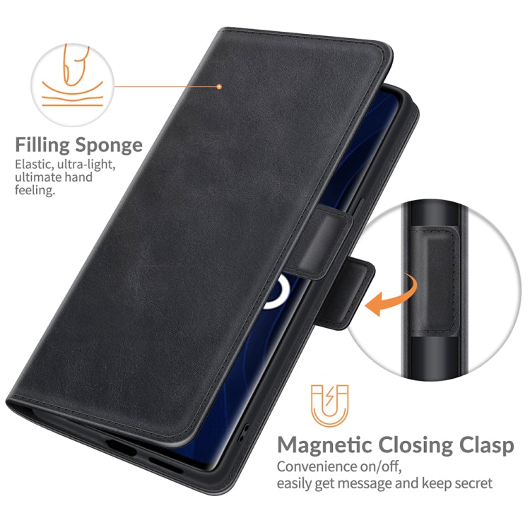 For vivo iQOO 8 Pro Dual-side Magnetic Buckle Flip Leather Phone Case