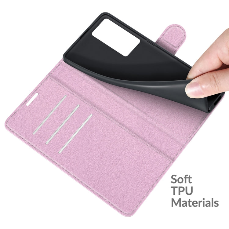 Litchi Texture Leather Phone Case For vivo X70