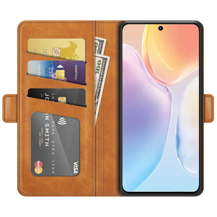 For vivo X70 Dual-side Magnetic Buckle Flip Leather Phone Case