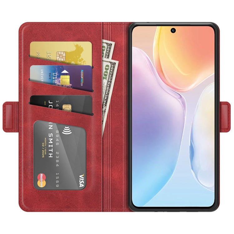 For vivo X70 Dual-side Magnetic Buckle Flip Leather Phone Case