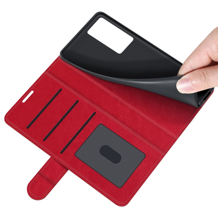 For vivo X70 R64 Texture Horizontal Flip Protective Case with Holder & Card Slots & Wallet& Photo Frame