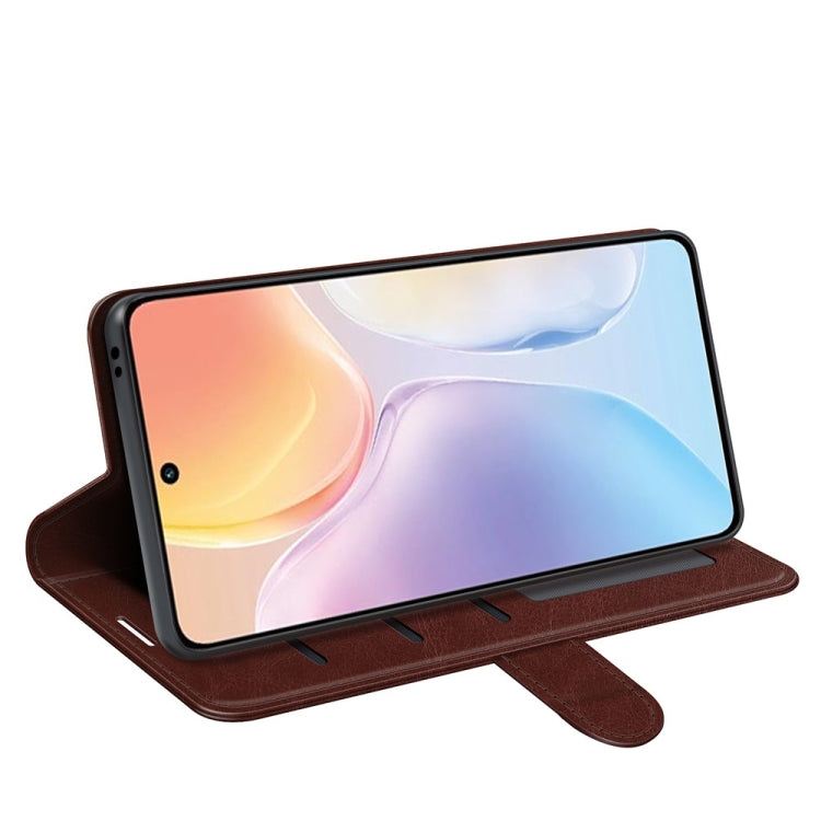 For vivo X70 R64 Texture Horizontal Flip Protective Case with Holder & Card Slots & Wallet& Photo Frame