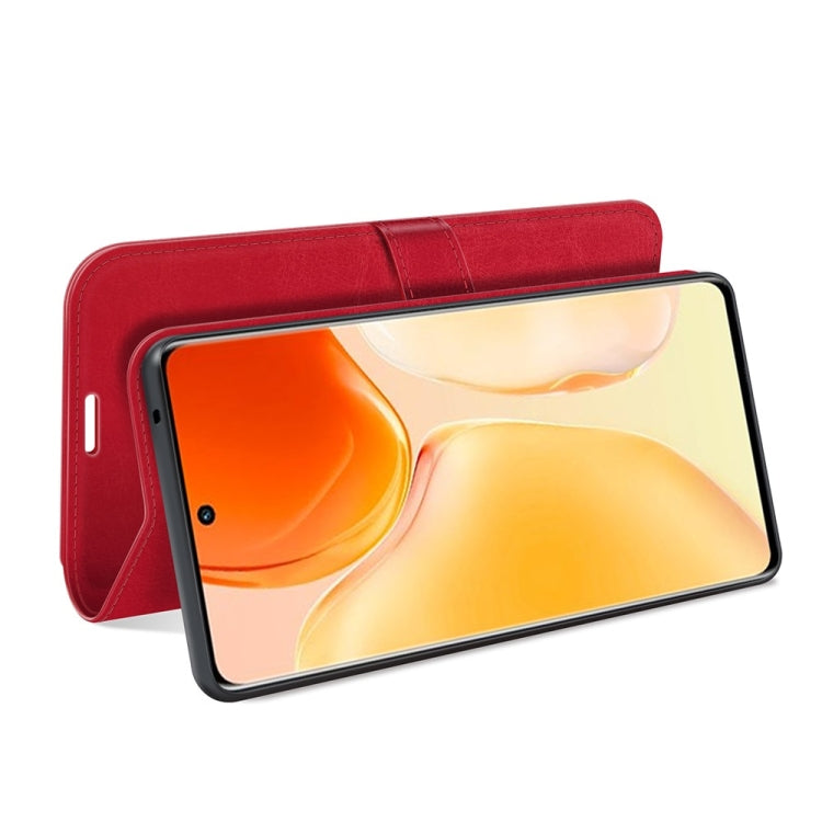 For vivo X70 Pro R64 Texture Horizontal Flip Protective Case with Holder & Card Slots & Wallet& Photo Frame