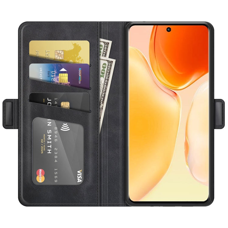 For vivo X70 Pro Dual-side Magnetic Buckle Flip Leather Phone Case