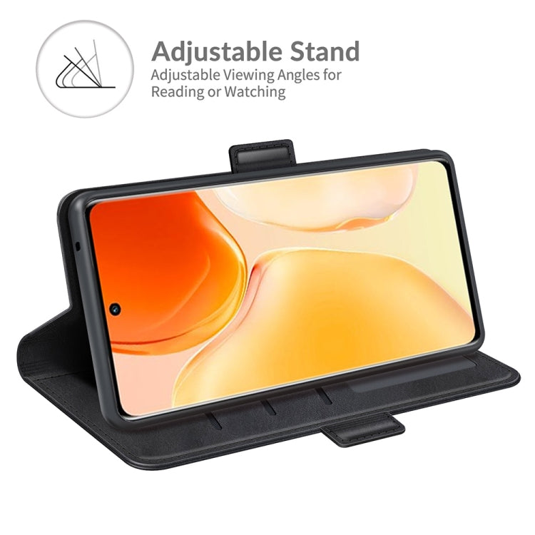 For vivo X70 Pro Dual-side Magnetic Buckle Flip Leather Phone Case