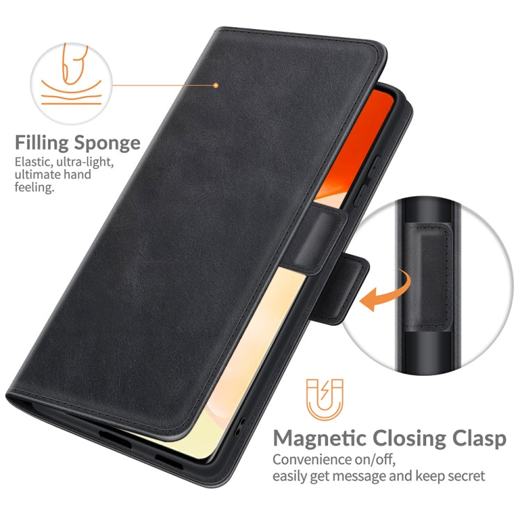 For vivo X70 Pro Dual-side Magnetic Buckle Flip Leather Phone Case