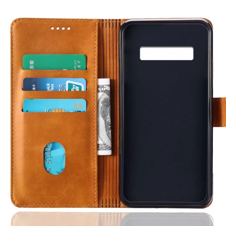 Calf Texture Horizontal Flip Leather Case for Samsung Galaxy J4 Core, with Holder & Card Slots & Wallet
