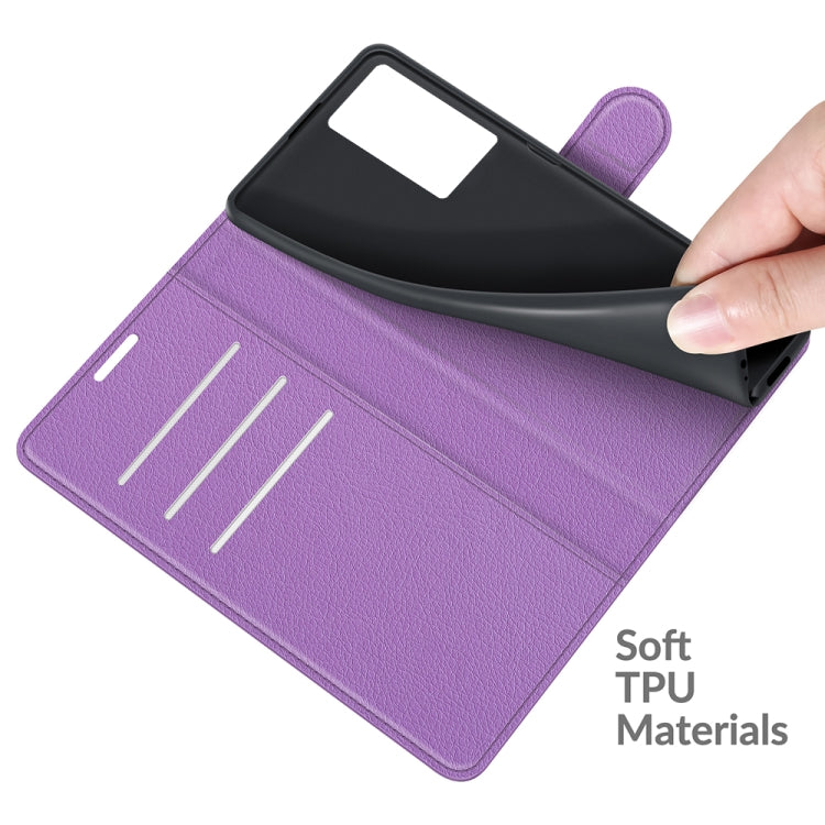 Litchi Texture Leather Phone Case For vivo X70 Pro+