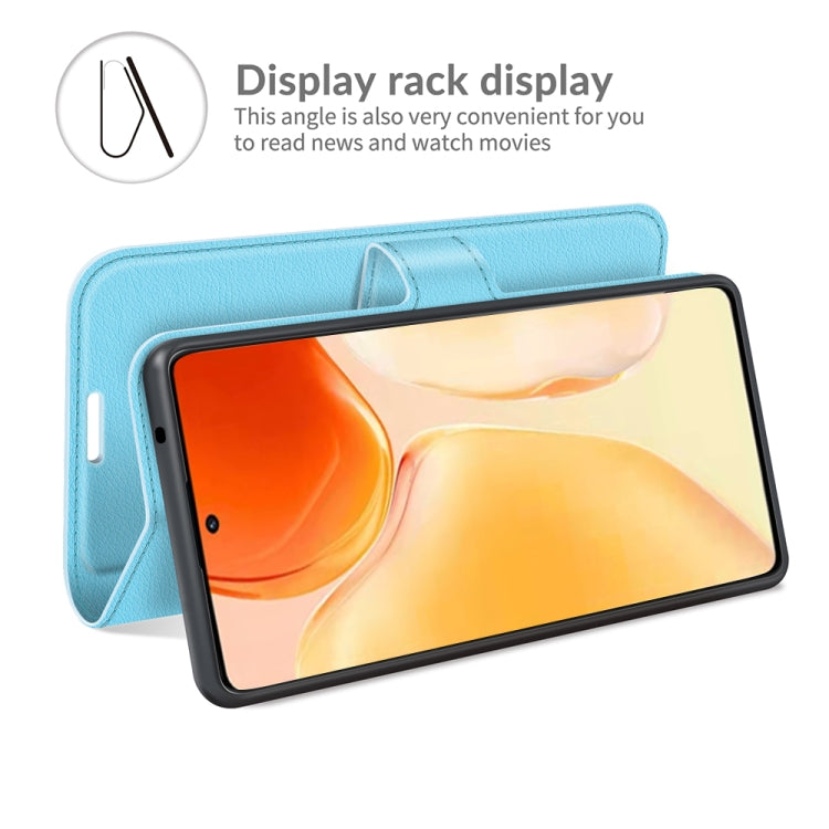 Litchi Texture Leather Phone Case For vivo X70 Pro+