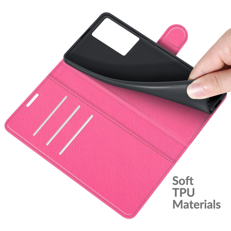 Litchi Texture Leather Phone Case For vivo X70 Pro+