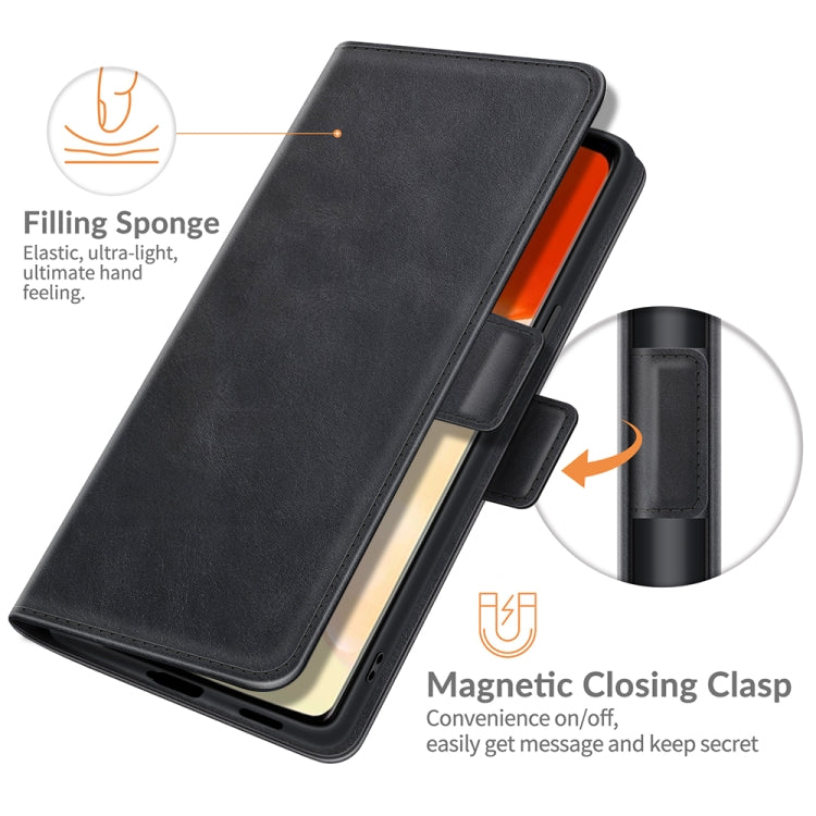For vivo X70 Pro+ Dual-side Magnetic Buckle Flip Leather Phone Case