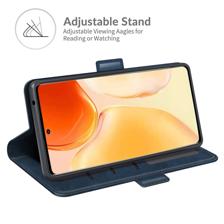 For vivo X70 Pro+ Dual-side Magnetic Buckle Flip Leather Phone Case