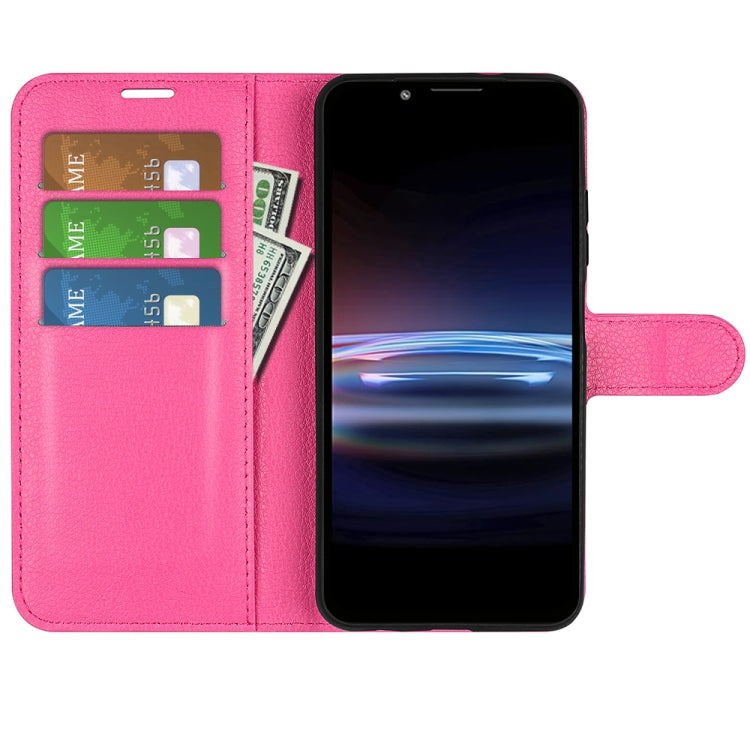 For Sony Xperia Pro-I Litchi Texture Horizontal Flip Protective Case with Holder & Card Slots & Wallet