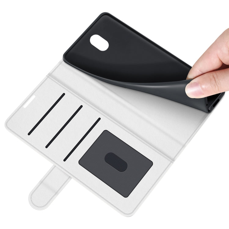 For Nokia C01 Plus R64 Texture Single Horizontal Flip Phone Protective Case with Holder & Card Slots & Wallet& Photo Frame