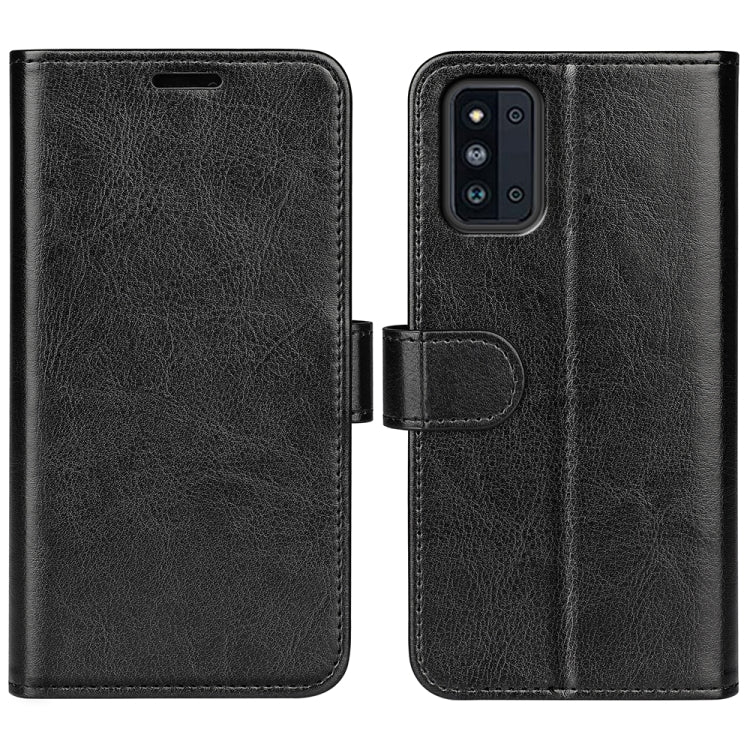 For Samsung Galaxy F52 5G R64 Texture Horizontal Flip Protective Case with Holder & Card Slots & Wallet& Photo Frame