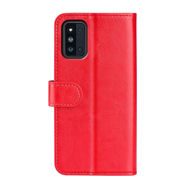 For Samsung Galaxy F52 5G R64 Texture Horizontal Flip Protective Case with Holder & Card Slots & Wallet& Photo Frame