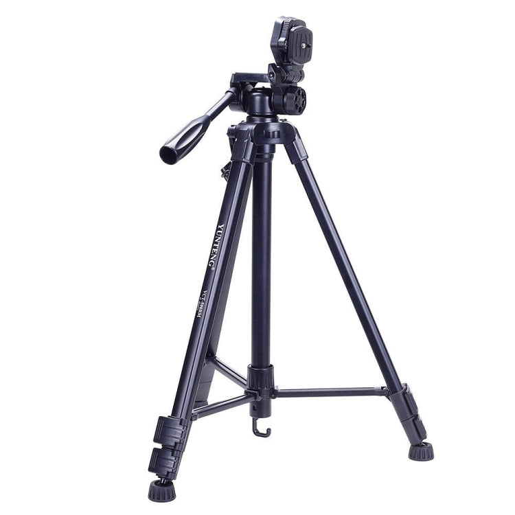 YUNTENG VCT-590 Aluminum Tripod Mount with Fluid Drag Head