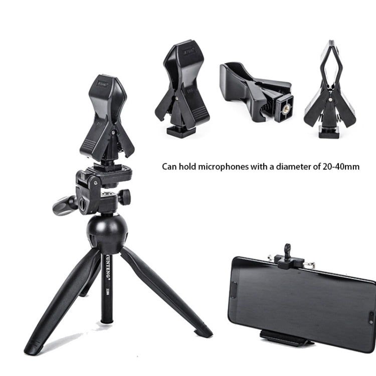 YUNTENG YT-2280 Multifunction Desk Mini Tripod Mount