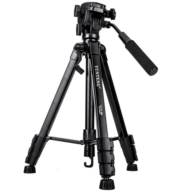 YUNTENG VCT-80 Aluminum Tripod Mount with Damping Ballhead