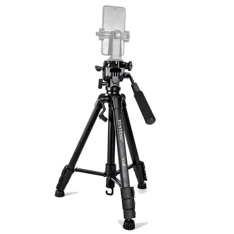 YUNTENG VCT-80 Aluminum Tripod Mount with Damping Ballhead