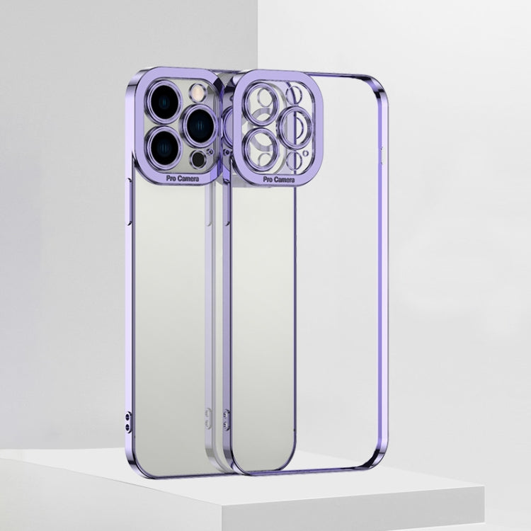 For iPhone 11 Pro Max Electroplating TPU Phone Case