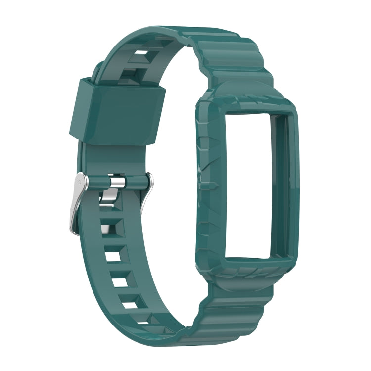 For Fitbit Charge 5 Silicone One Body Armor Watch Band