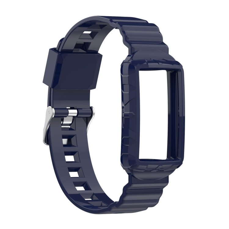 For Fitbit Charge 5 Silicone One Body Armor Watch Band